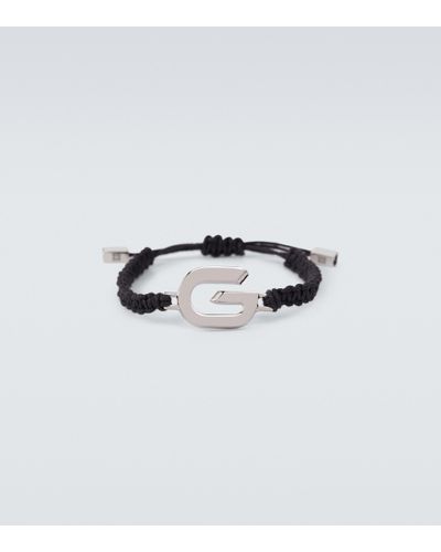 Givenchy Bracciale di corda con maglie a G - Multicolore