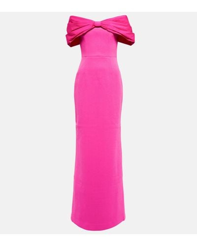 Rebecca Vallance Cupid's Bow Gown - Pink