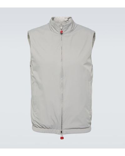 Kiton Technical Vest - Gray