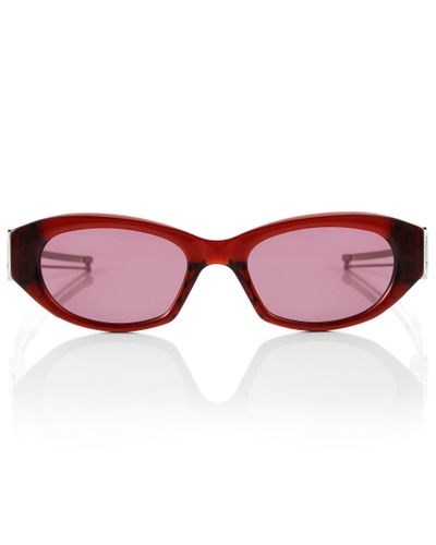 Moncler Genius X Gentle Monster Swipe 1oval Sunglasses - Red