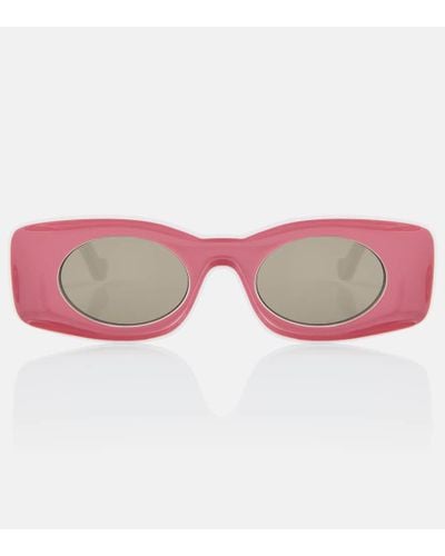 Loewe Paula's Ibiza gafas de sol rectangulares - Rosa