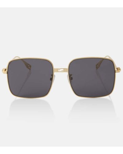 Fendi Oversized Square Sunglasses - Gray