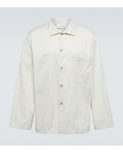 Lemaire Cotton Shirt - White