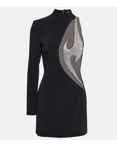 David Koma Bead Embroidery Dress Dresses - Black