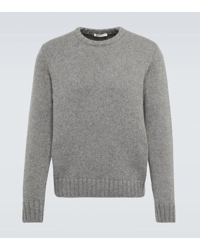 The Row Pullover Benji aus Kaschmir - Grau