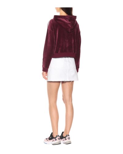 adidas velvet hoodie