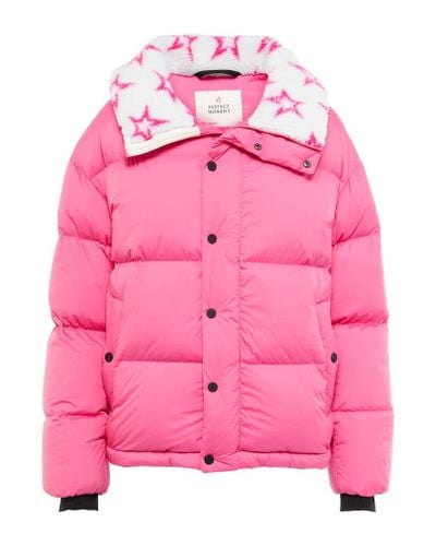 Perfect Moment Jojo Quilted Ski Jacket - Pink