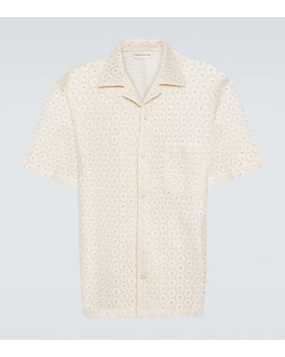 Frankie Shop Hemd aus Baumwolle - Weiß