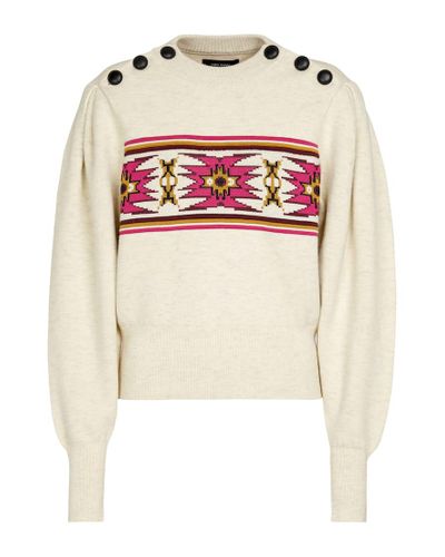 Isabel Marant Erwina Jacquard Sweater - Multicolor