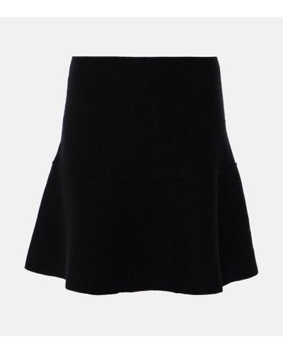 Lisa Yang Minifalda Noah de cachemir - Negro