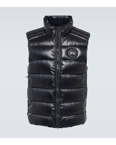 Canada Goose Gilet matelassé à patch logo - Noir