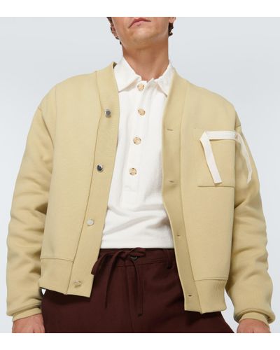 Jacquemus Le Sweatshirt Cardigan Cotton Cardigan - Natural
