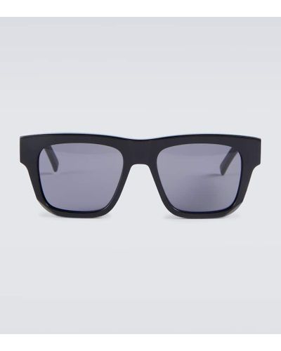 Givenchy Eckige Sonnenbrille - Blau