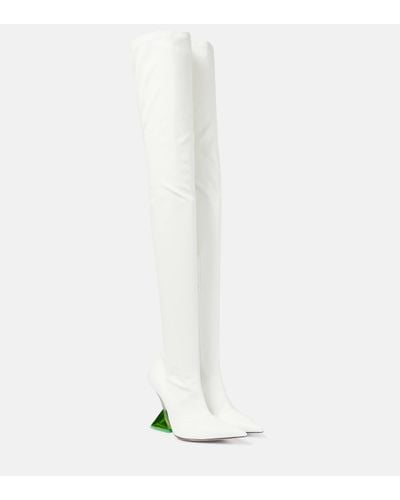 The Attico Cheope Over-the-knee Boots - White