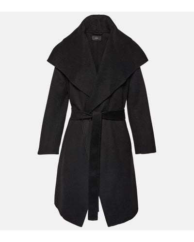 JOSEPH Granby Wool And Cashmere Coat - Black