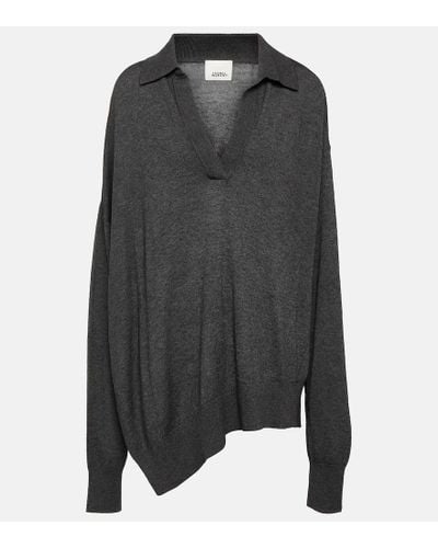Isabel Marant Pullover Giliane in jersey di misto lana - Nero