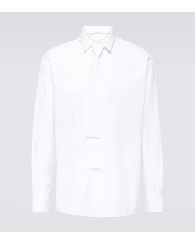 Prada Camicia in cotone - Bianco