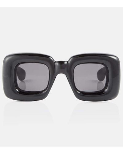 Loewe Gafas de sol cuadradas Inflated - Negro