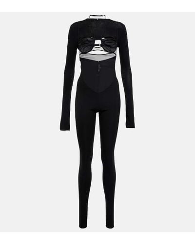 Nensi Dojaka Cutout Paneled Jumpsuit - Black