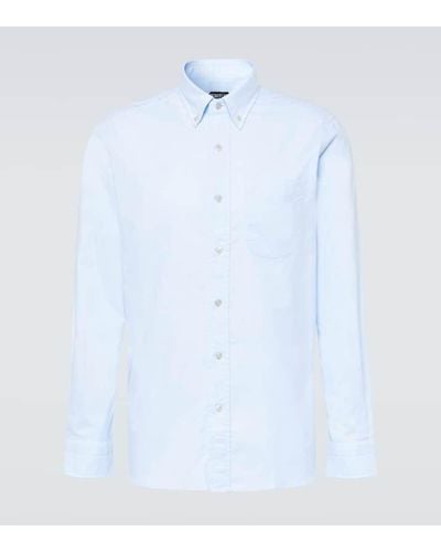 Tom Ford Cotton Shirt - Blue