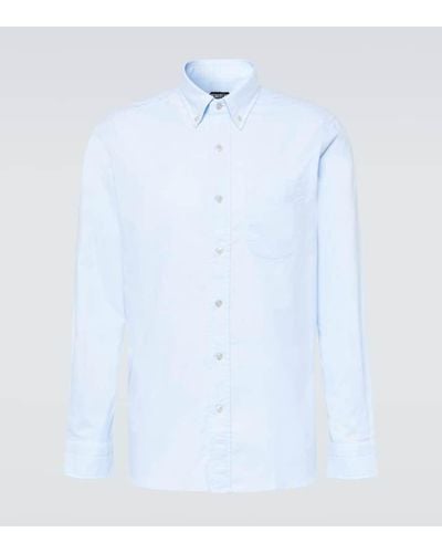 Tom Ford Camicia in cotone - Blu