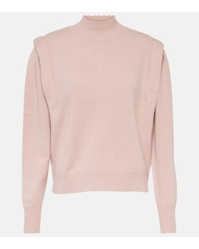 Isabel Marant Pullover Lucile in misto lana - Rosa