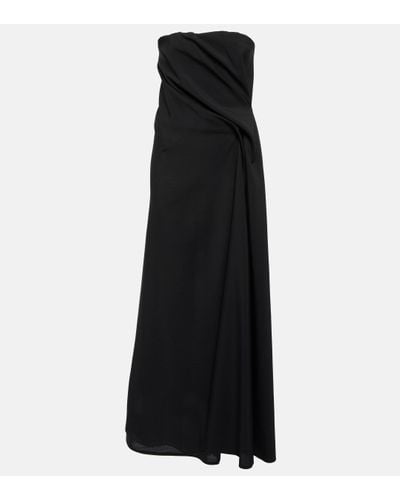 The Row Bima Gown - Black