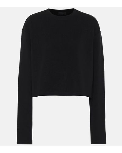Wardrobe NYC Release 03 Cotton Jersey Top - Black