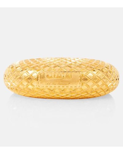 Balmain Brass Bracelet, - Metallic