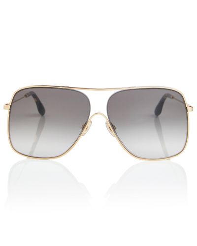 Victoria Beckham Aviator Sunglasses - Grey