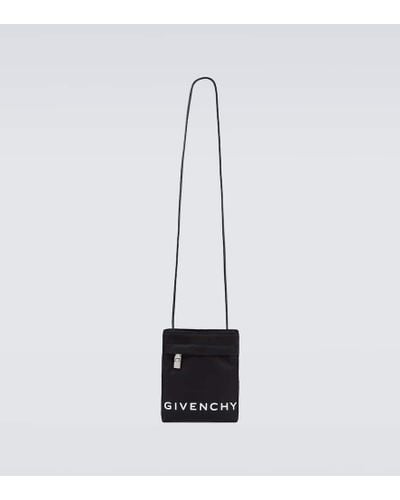 Givenchy Borsa porta smartphone con logo - Bianco