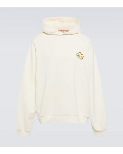 Marni X No Vacancy Inn Cotton Hoodie - Natural