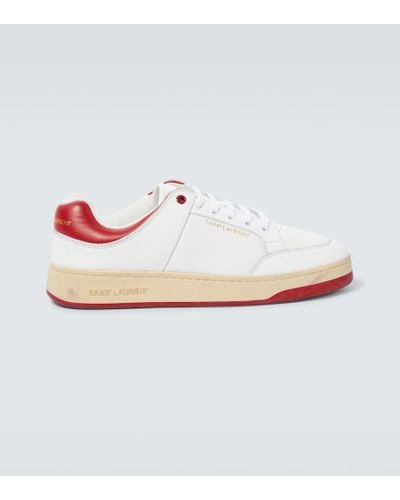 Saint Laurent Sneakers sl61 in pelle liscia - Bianco
