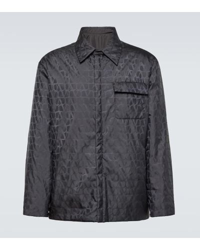 Valentino Toile Iconographe Reversible Jacket - Black