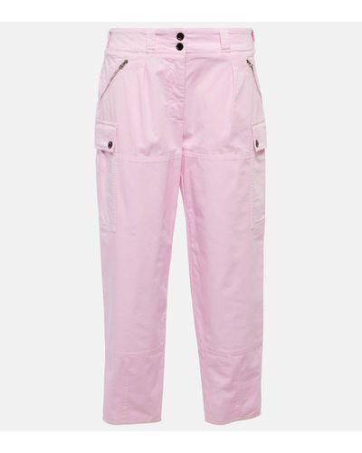 Tom Ford Cotton Cargo Trousers - Pink