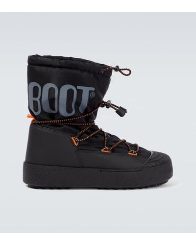 Moon Boot Logo Snow Boots - Black