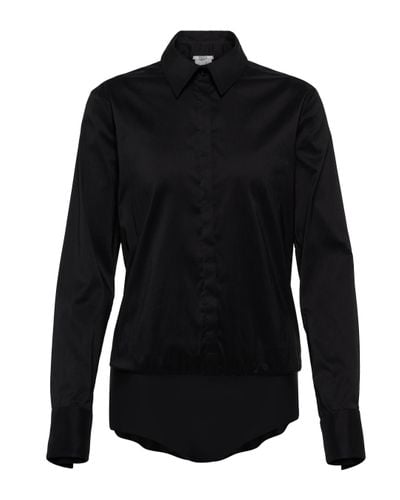 Wolford London Effect Shirt Bodysuit - Black