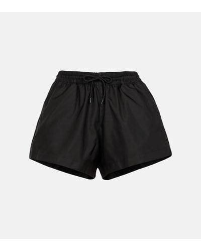Wardrobe NYC Shorts Spray de tejido tecnico - Negro