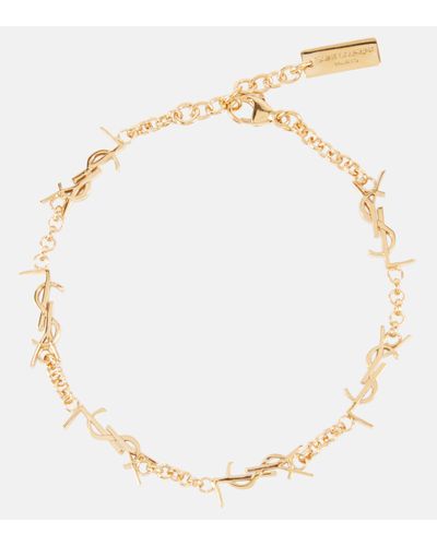 Bracelets Saint Laurent pour femme | Réductions en ligne jusqu'à 29 % | Lyst