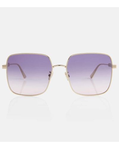 Dior Diorcannage S1u Square Sunglasses - Purple