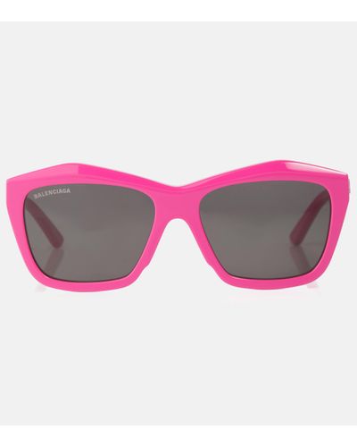 Balenciaga Power Square Sunglasses - Pink