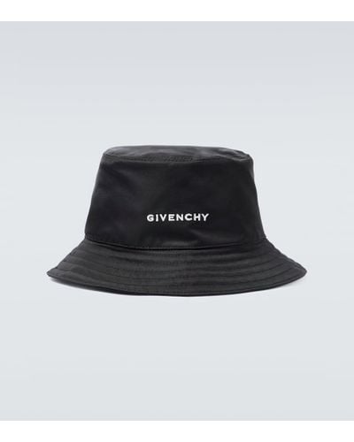 Givenchy Sombrero de pescador de nylon - Negro