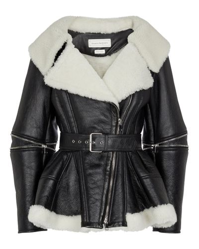 Alexander McQueen Leather jackets for Women | Online Sale up to 57% off ...