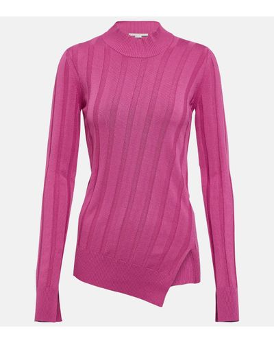 Stella McCartney Rib-knit Jumper - Pink