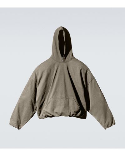 Yeezy Gap Exclusivite Mytheresa – Sweat-shirt a capuche matelasse en coton - Neutre