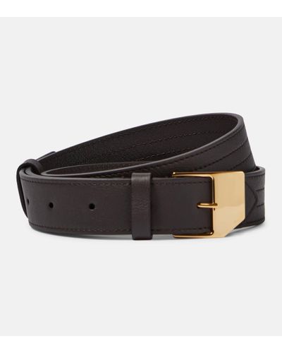 The Row Ceinture en cuir - Noir