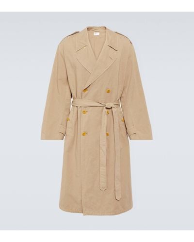 The Row Trench-coat en coton et lin - Neutre