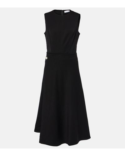 Proenza Schouler Robe midi White Label Ivy - Noir