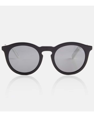 Moncler Round Sunglasses - Brown