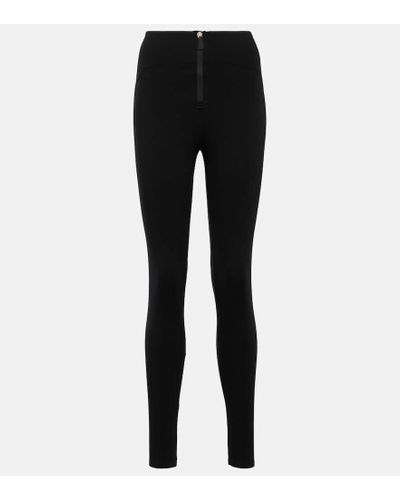 Alaïa Leggings in jersey - Nero